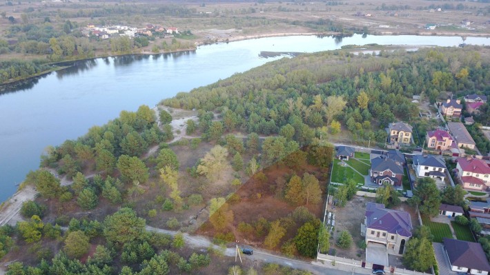 Земля 9,63 сот / 19,27 сот 1 лінія ріка Десна, ст Сонячне с. Новосілки Вишгород район - фото 1
