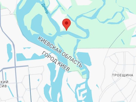 140 соток на березі Десни, біля злиття двох річок Десни та Дніпра Осещина