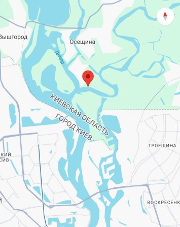 140 соток на березі Десни, біля злиття двох річок Десни та Дніпра - фото 1