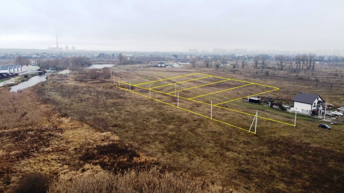 Погреби, 11 соток під забудову, електрика, поруч Десна - фото 1