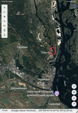 Участок в с Плюты с выходом на воду - фото 1