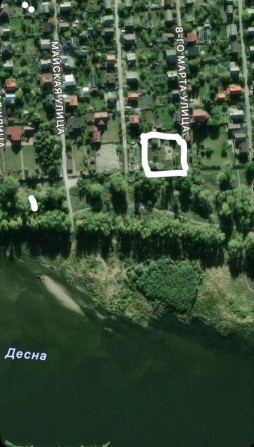 Ділянка 13 соток на першій лінії біля води в селі Пухівка, кооператив «Хвиля» («Волна»). - фото 1