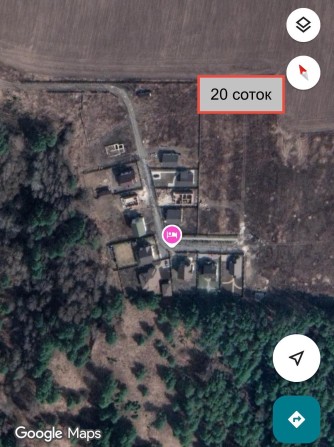 Ділянка 20 соток з високим фундаментом 130 кв.м і підвалом-укриттям 53 кв.м + електрика 22 кВт - фото 1