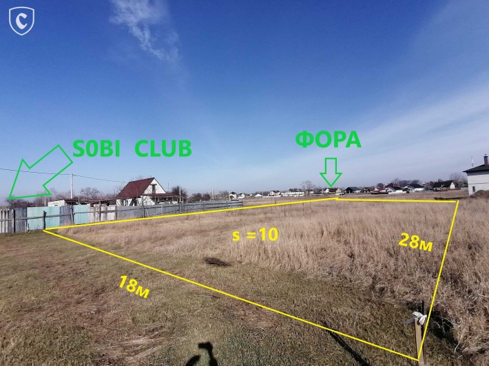 Земельна ділянка 10 соток, Хотянівка, 150м вд Фори - фото 1