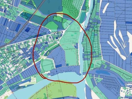 14 га на березі Десни в 15 км від Києва, с. Новосілки Хотянівка