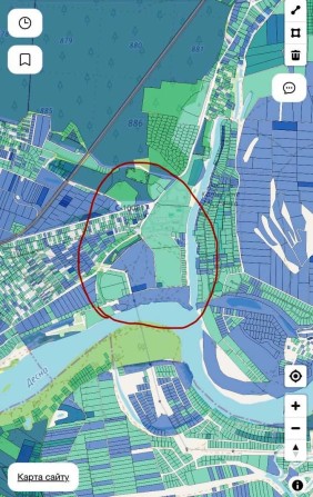 14 га на березі Десни в 15 км від Києва, с. Новосілки - фото 1