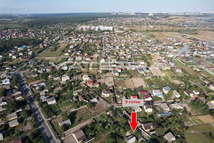 Шевченкове Бучанський р-н продаж ділянки 8 соток забудова - фото 1