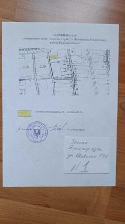 Участок 25 сот Макаровский р-н Ясногородка с. Шевченко ул 22400 у.е. - фото 1