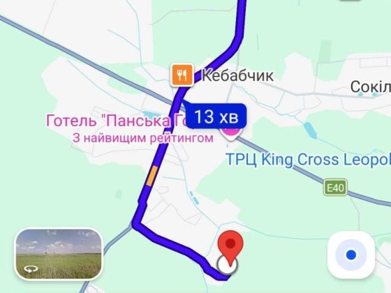 Продаж земельної ділянки Сокільники