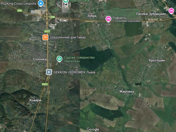 Земельна ділянка промислового призначення, 1,3 га Солонка
