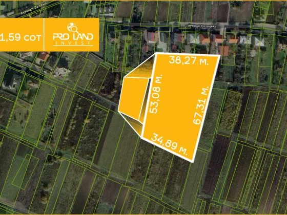 Продаж земельної ділянки с. Сокільники 21,59 сот Сокольники