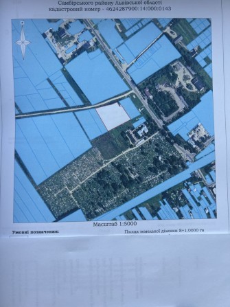 Продаж земельної ділянки комерційного призначення площою 1гектар в місті Самбір - фото 1