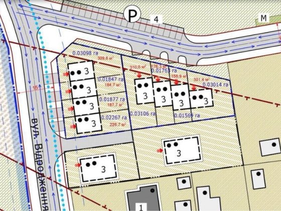 ПРОДАЖ або обмін ділянки під будівництво котеджів в м.Пустомити Пустомити