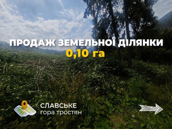 Продаж земельної ділянки 10 соток | Славське Славське