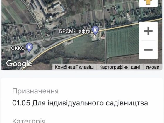 Земельна ділянка Городок