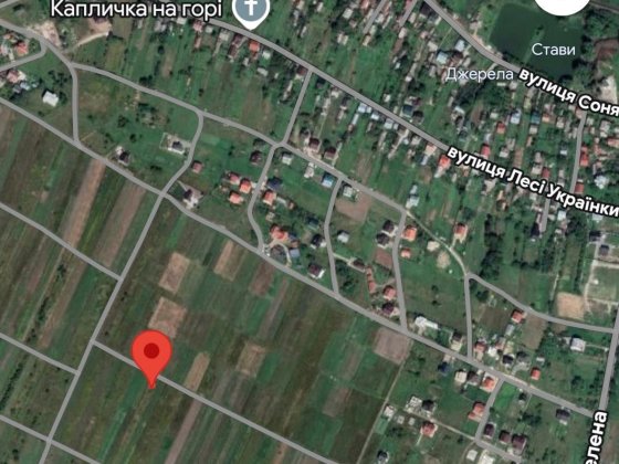 Продаж ділянки в с. Давидів 23 сот під забудову Давидов