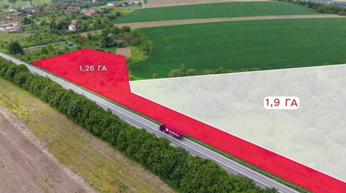 ділянка Давидів, перша лінія. 1,26 ГА - фото 1