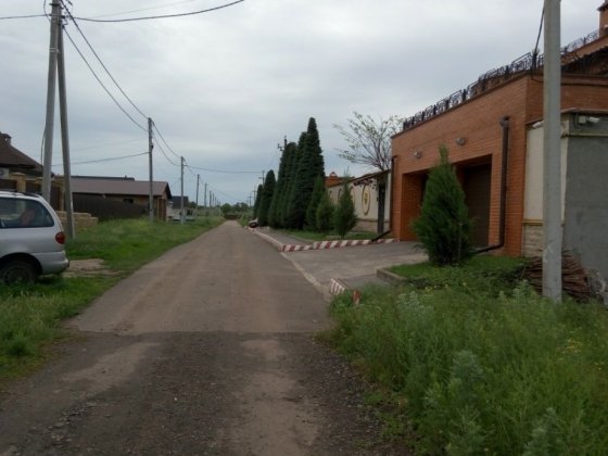 Участок в застроенном месте Крыжановка