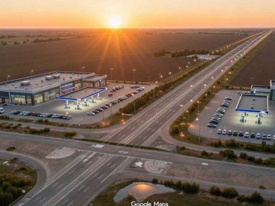 0%- Первая линия вдоль Фасада 157м. 1.4 Гектара . Для успешного бизнеса Нерубайское