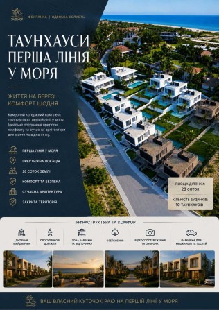 Продам ділянку!!!  Прямий вигляд  на море - фото 1