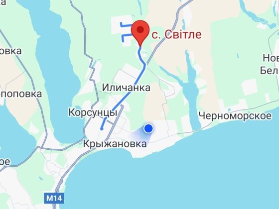 Земельна ділянка с. Світле Одеського р-ну, Одеської області Світле