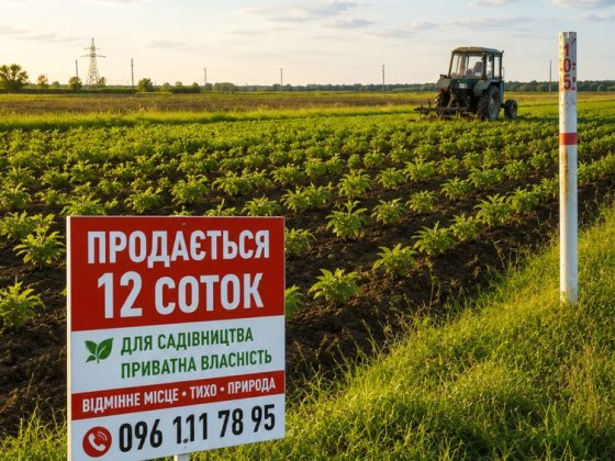 12 соток біля Овідіополя — 2,7 км до Дністровського лиману Овидиополь