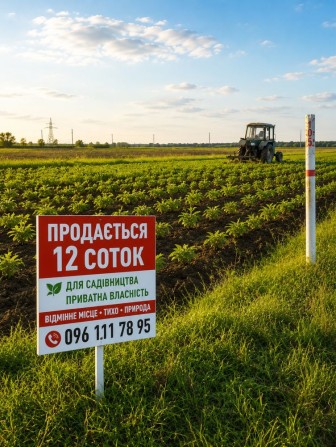 12 соток біля Овідіополя — 2,7 км до Дністровського лиману - фото 1