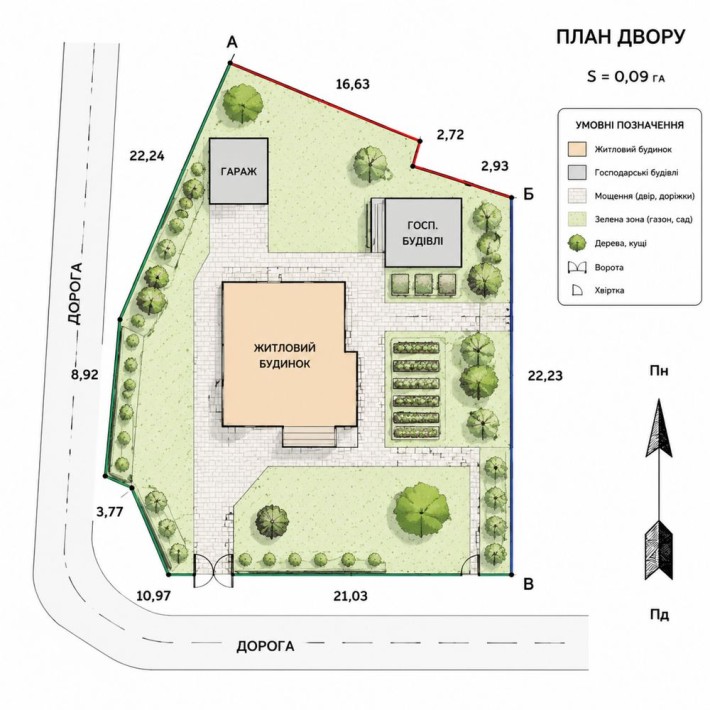 Горбанівка 9 сотих під забудову Соборна - фото 1