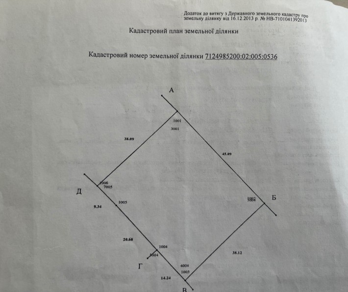 Продаж земельної ділянки в с. Руська Поляна, під забудову - фото 1