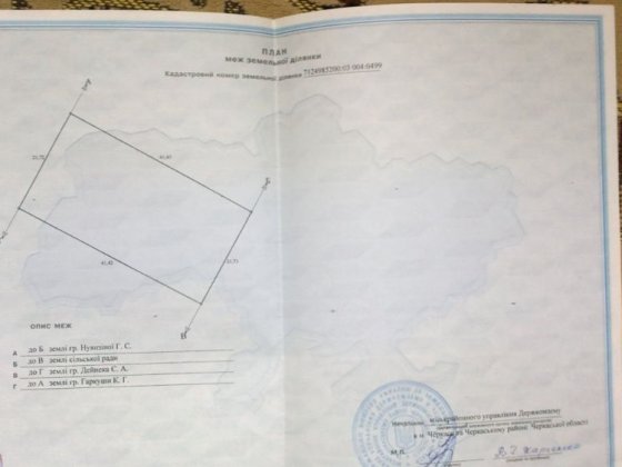 земельна ділянка під забудову Руська Поляна