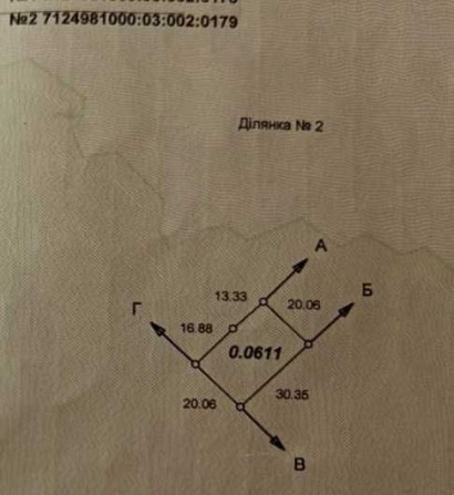 Продам земельну ділянку Черкаси Білозір'я №319 - фото 1