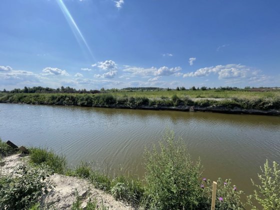 приватизована земельна ділянка біля води Коробовка