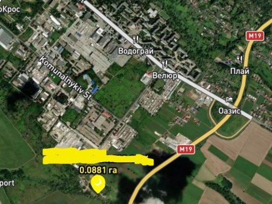 Продам земельну ділянку об'ізна м.Чернівці Чагор