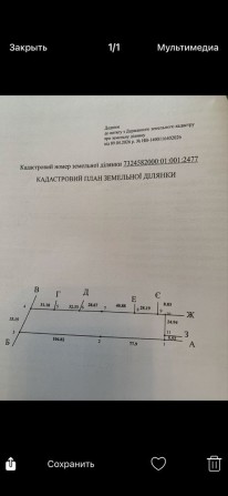 Продаэться земельна ділянка с.Великий кучурів . Навпроти магазину Тайстра - фото 1