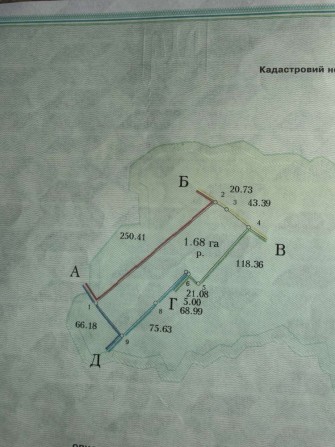 Земельна ділянка біля Траси Остриця - фото 1