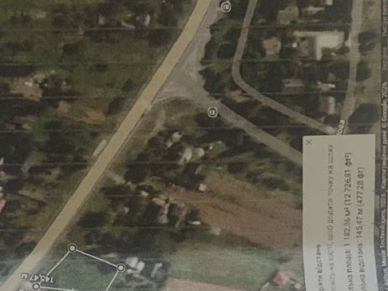 Продам ділянку в Заборолі над трасою 10.4 Забороль