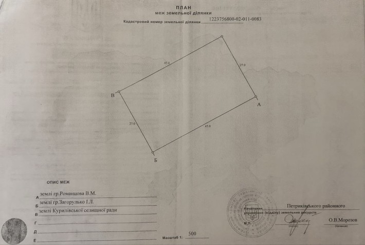 Продам земельный участок под застройку Куриловка - фото 1