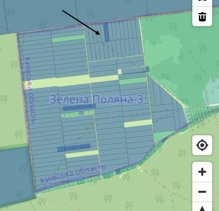 Продам ділянку  44 сотки під лісом , Зелена поляна Бровари - фото 1