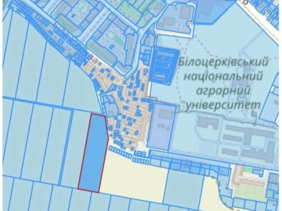 Земельна ділянка пай 1,45 га м. Біла Церква Київська область Біла Церква
