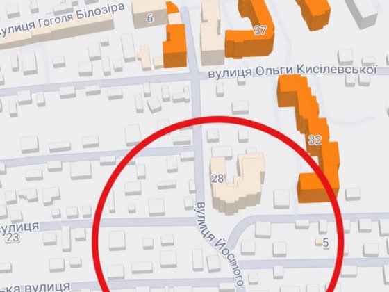 Продається земельна ділянка в центральній частині міста під будівництво