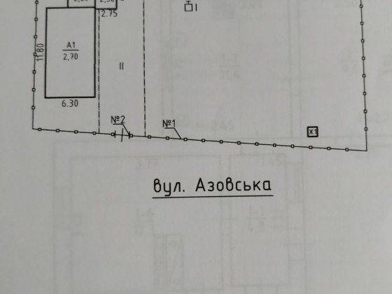 Земельный участок, ул. Азовская, 10 соток, по фасаду 40 м. Кривий Ріг