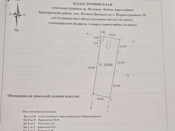 Продам ділянку Велика димерка Киев