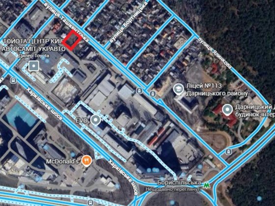 Без %! Суперфасад! Ділянка 8 соток комерція  Ташкентська Бориспільська Київ
