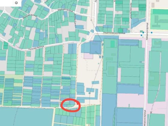 Продаж земельної ділянки район ГРЛ Полтава