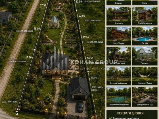 ‼️Продаж ділянки с. Масівці, 0.146 сотки #90494‼️ Хмельницький