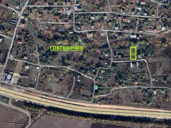 Земельна ділянка в Говтвянчику Полтава