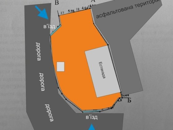 Земельна ділянка у місті (промзона,  вул.  Старицького) 7 сот. Рівне