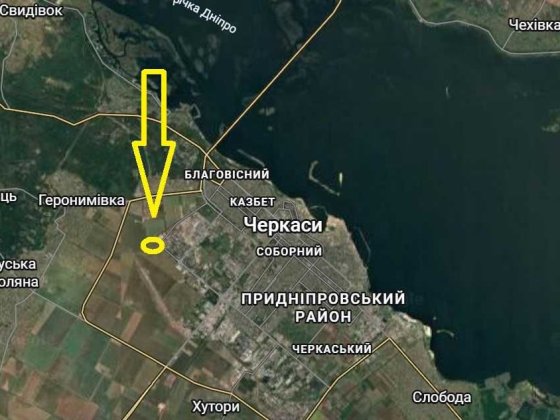 Продамо 17 гектарів на околиці Черкас під  будівництво логістичного комплексу