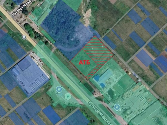 Земельна ділянка для комерції, АЗС (заправка) Черкассы