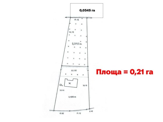 0.21 га на початку вул. КРАМАТОРСЬКОЇ Чернівці